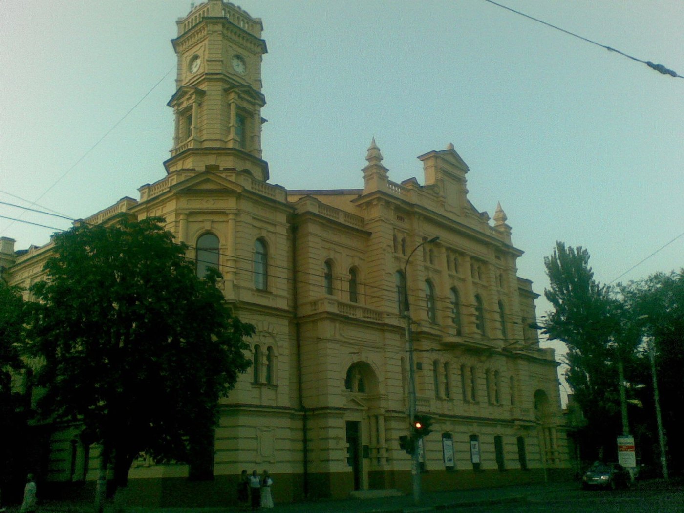 Le bâtiment du Musée d'art de Kherson, ancienne Douma municipale, rue Soborna, avant l'invasion à grande échelle (2009)