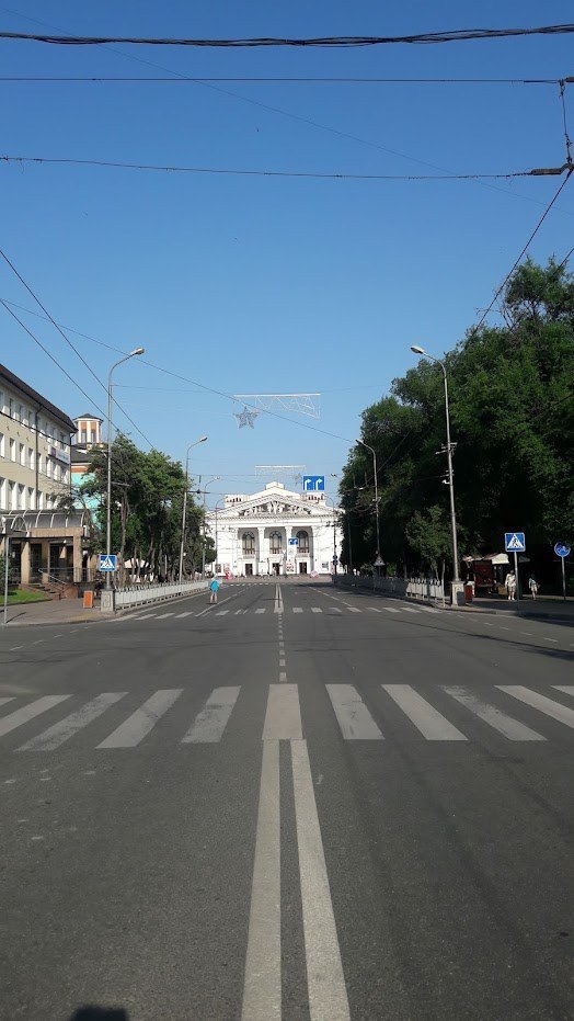 The theatre and the surrounding square — the space where